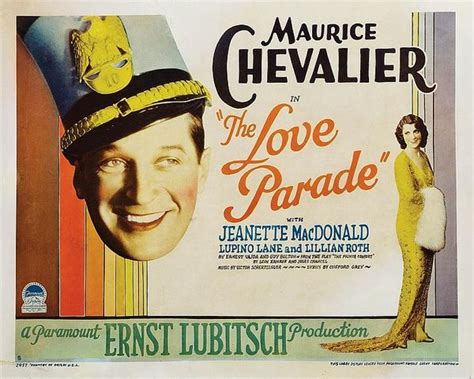  The Love Parade!  A Sparkling Musical Extravaganza Starring Maurice Chevalier